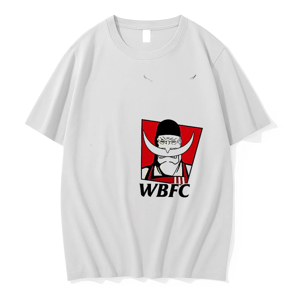 Wbfc Whitebeard One Piece Luffy Logo Woman Shirts