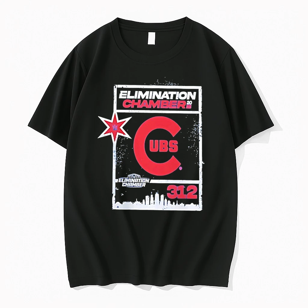 Wwe X Chicago Cubs Elimination Chamber 2026 Shirts