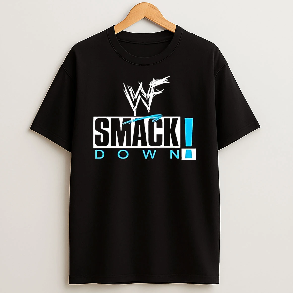 Wwf Smackdown Professional Wrestling Logo Shirts