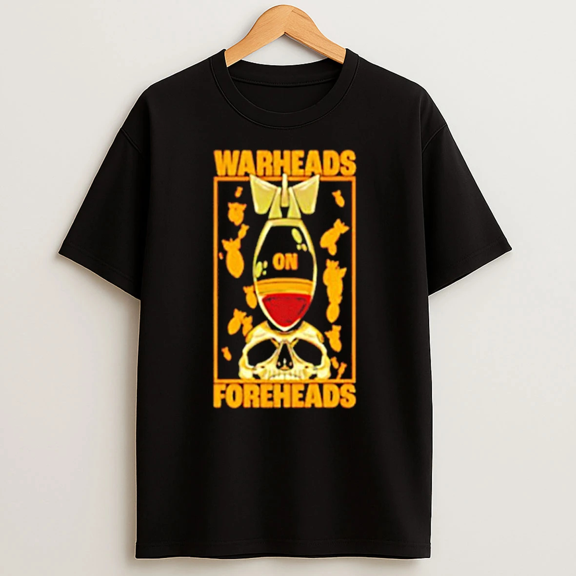 Warheads On Forehead Skull Shirts