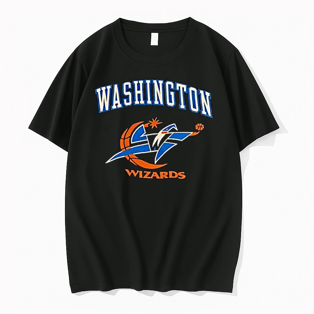 Washington Wizards Basketball Wizard Logo Sports Graphic Shirts