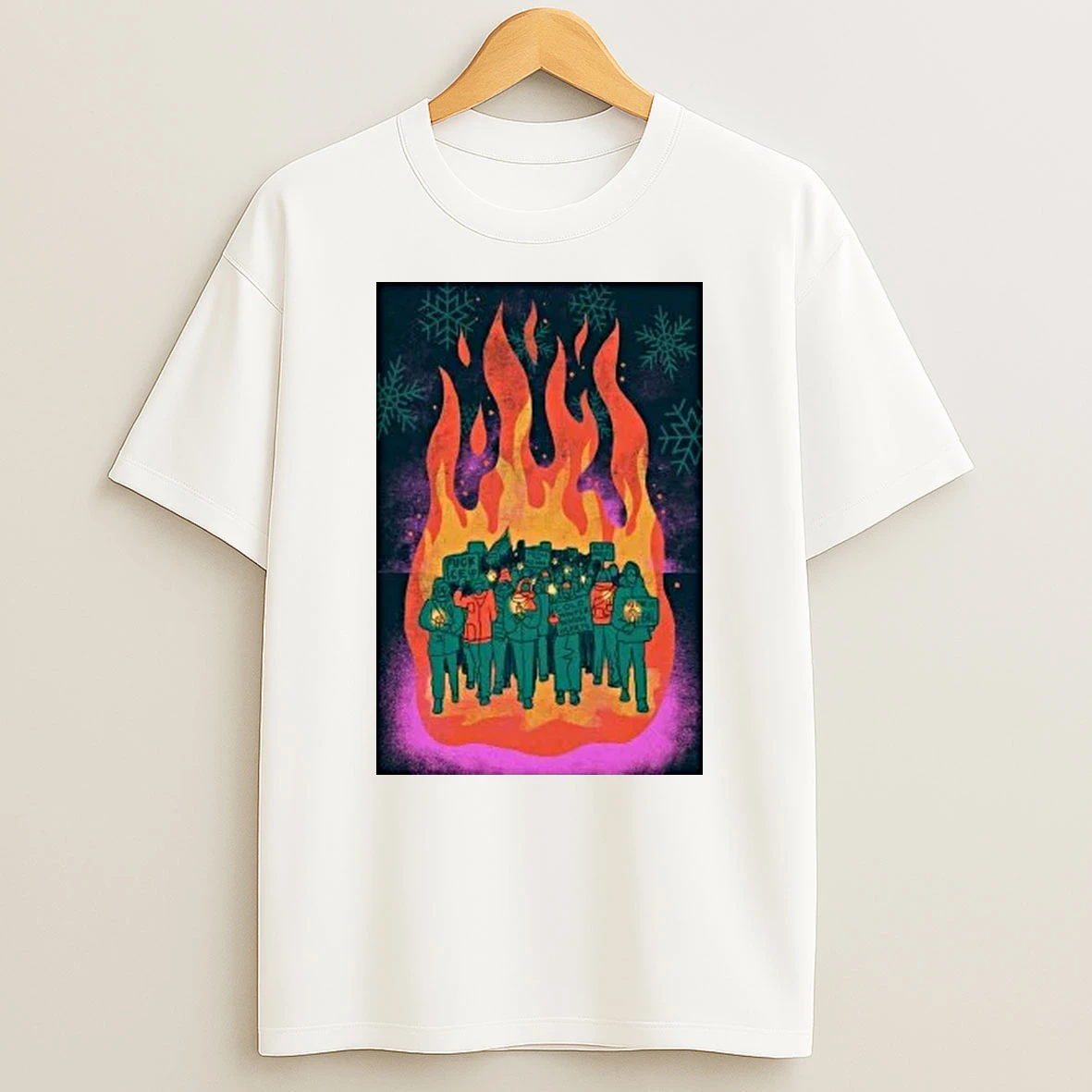 We Are A Flame In The Cold Tour 2026 Shirts