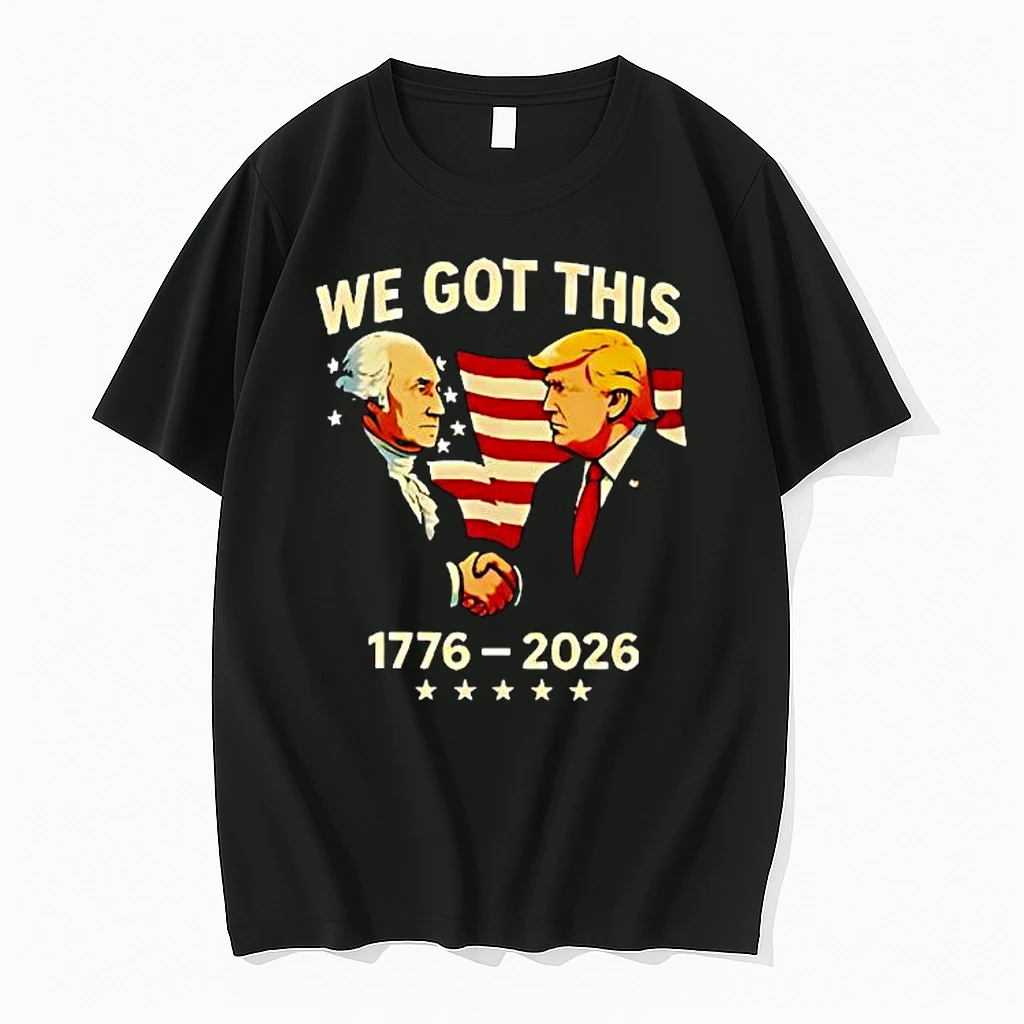 We Got This George Washington Donald Trump Handshake 1776 2026 Shirts