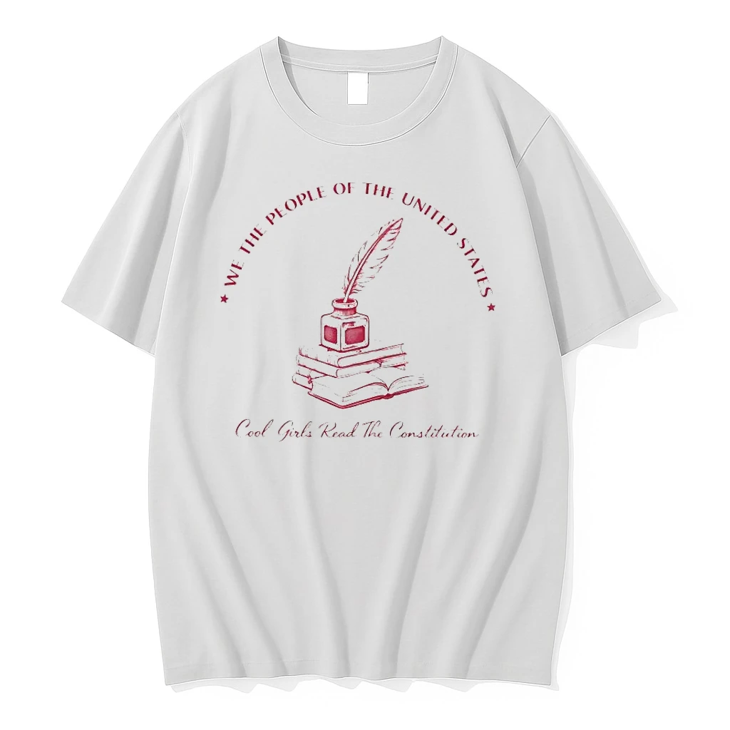 We The People Of The United States Cool Girls Read The Constitution Shirts