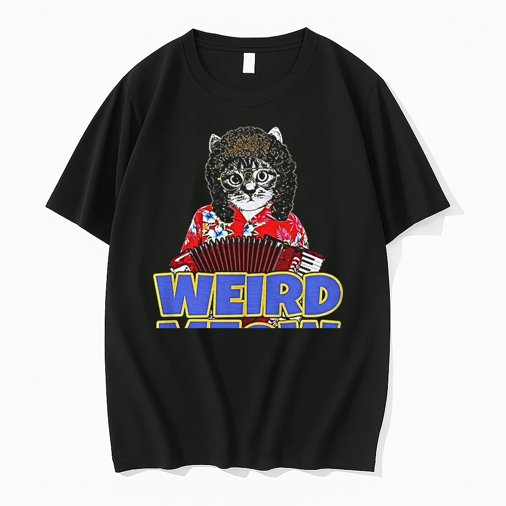 Weird Meow Rock Woman Shirts