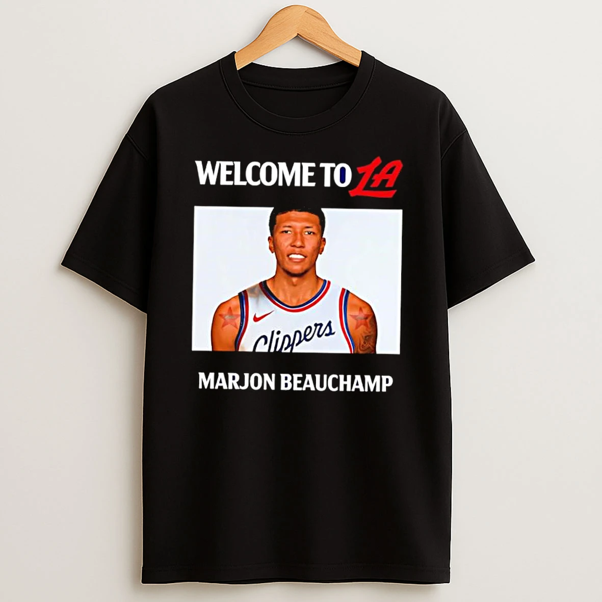 Welcome To La Clippers Marjon Beauchamp Shirts