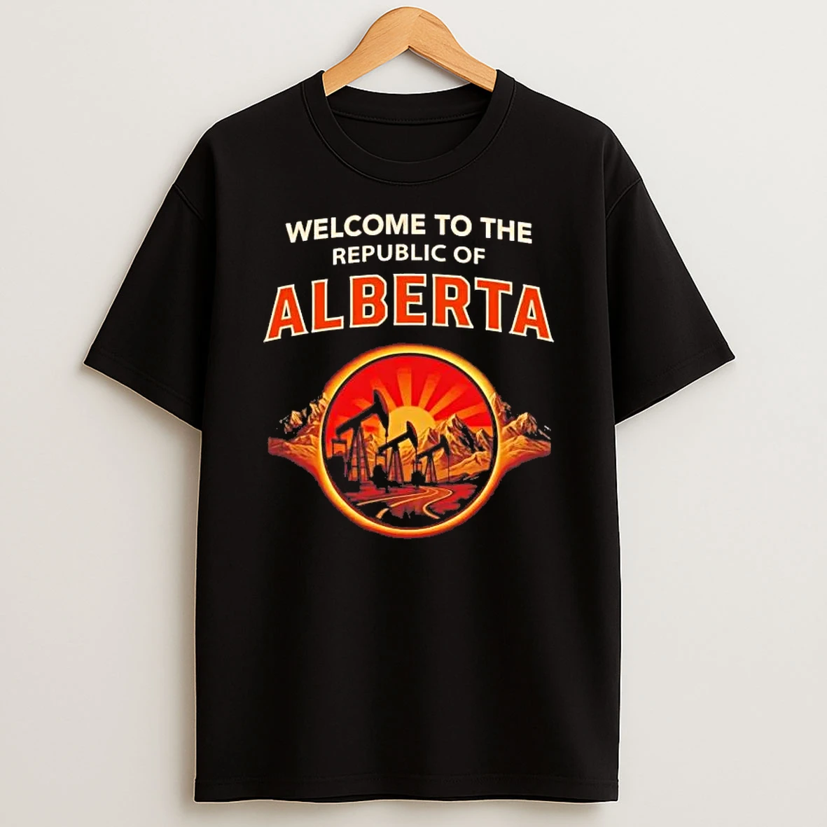 Welcome To The Republic Of Alberta Tee Shirts