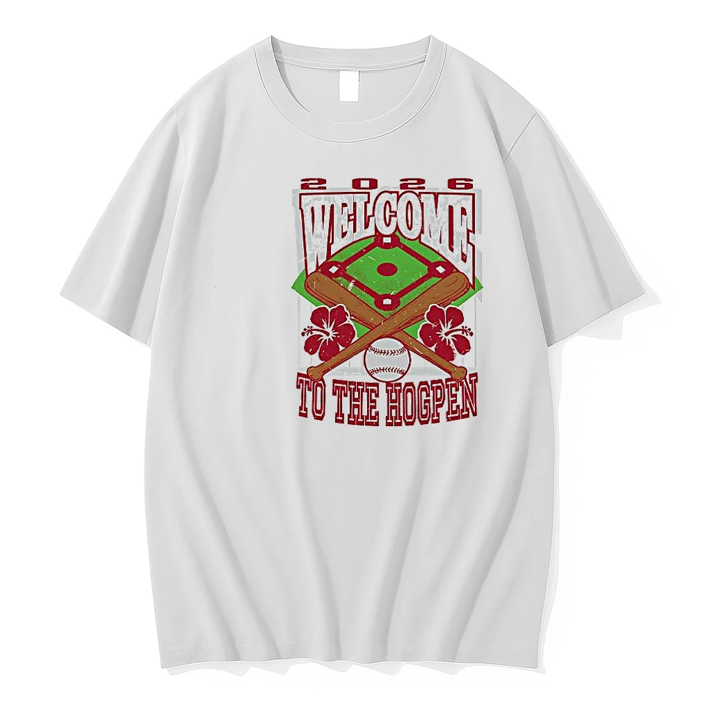 Welcome To The Hogpen Baseball 2026 Baseball Field Woman Shirts