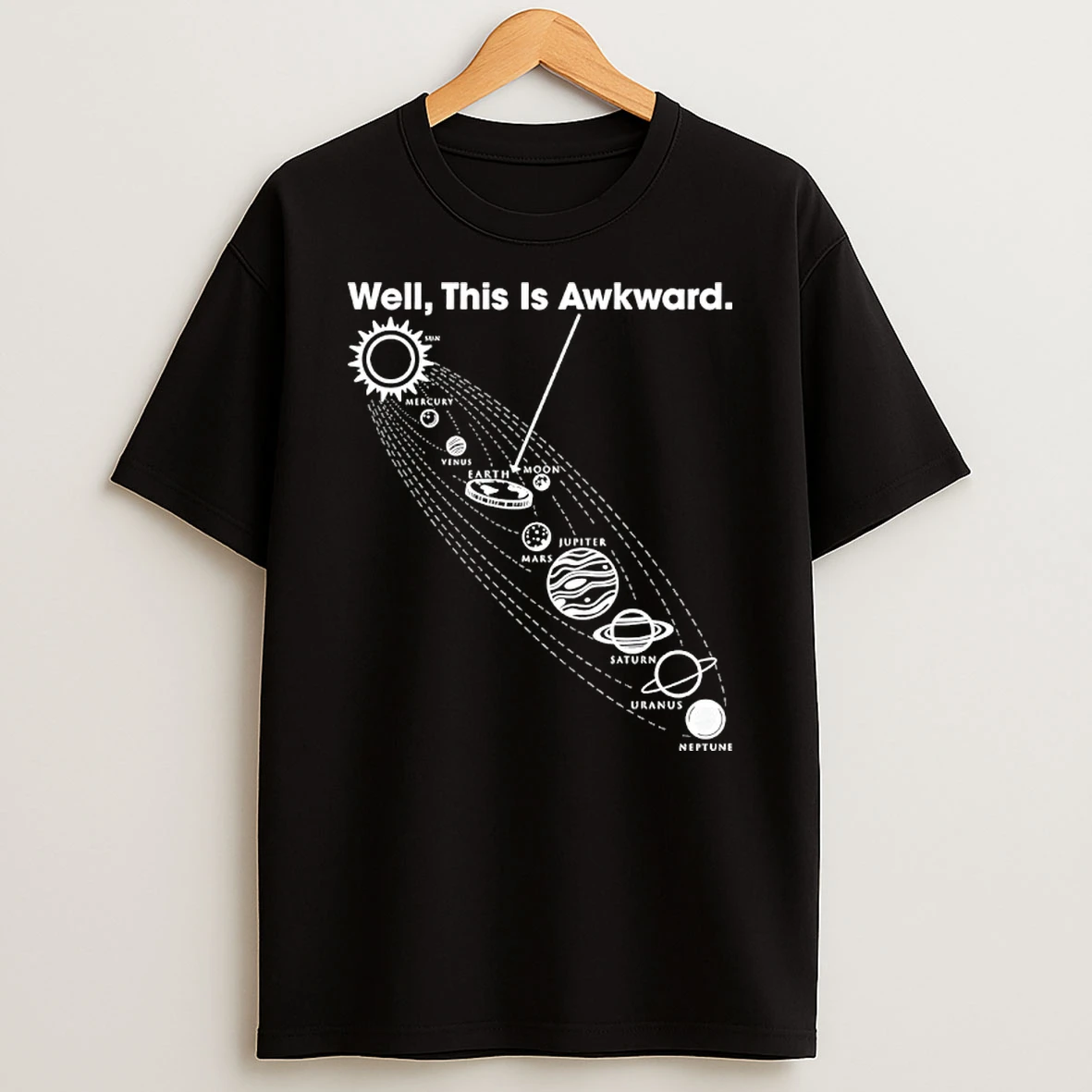 Well This Is Awkward Earth Graphic Shirts
