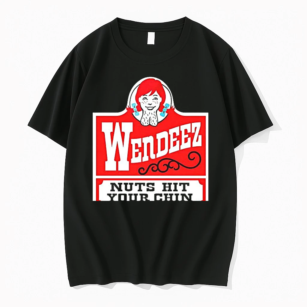Wendeez Nuts Hit Your Chin Logo Woman Shirts