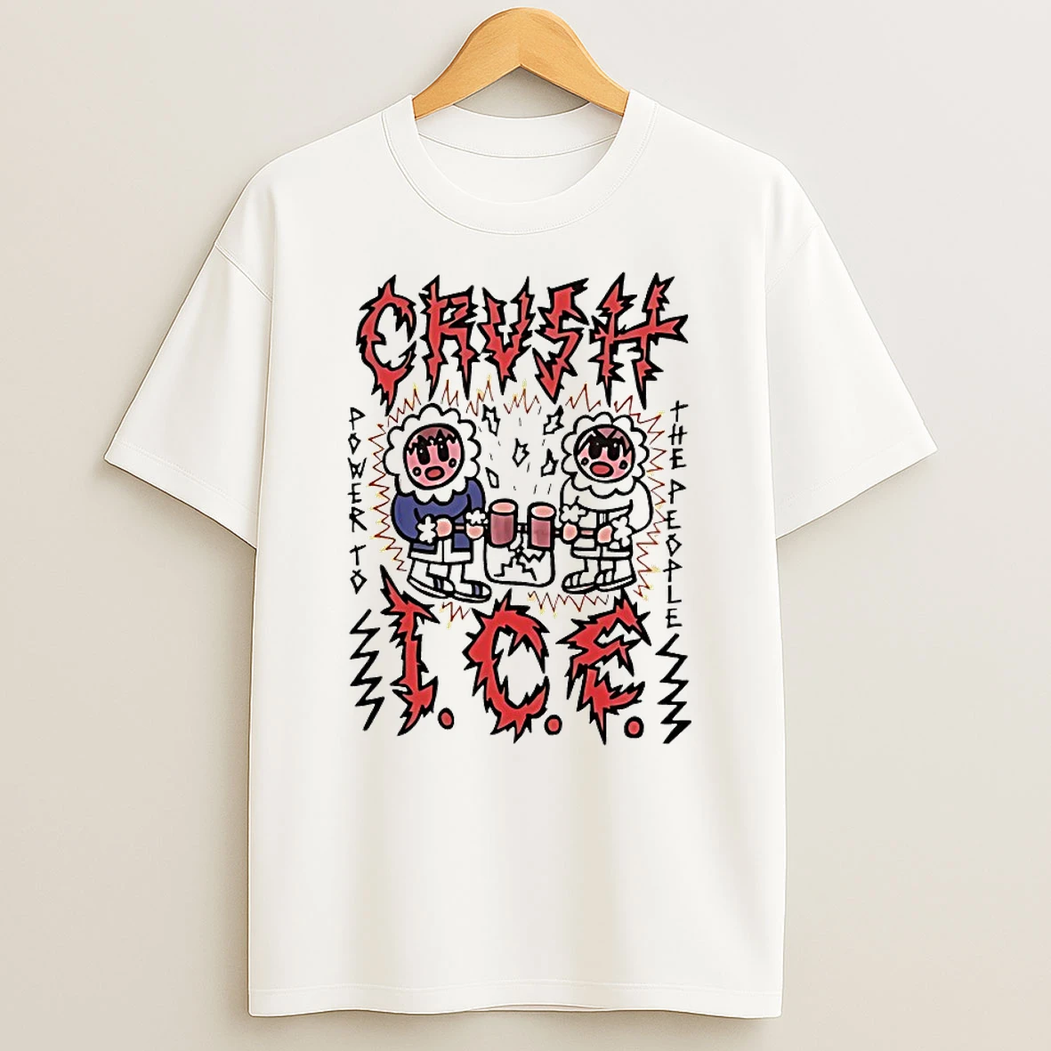 West Philadelphia Crush Ice Abolish Ice Shirts