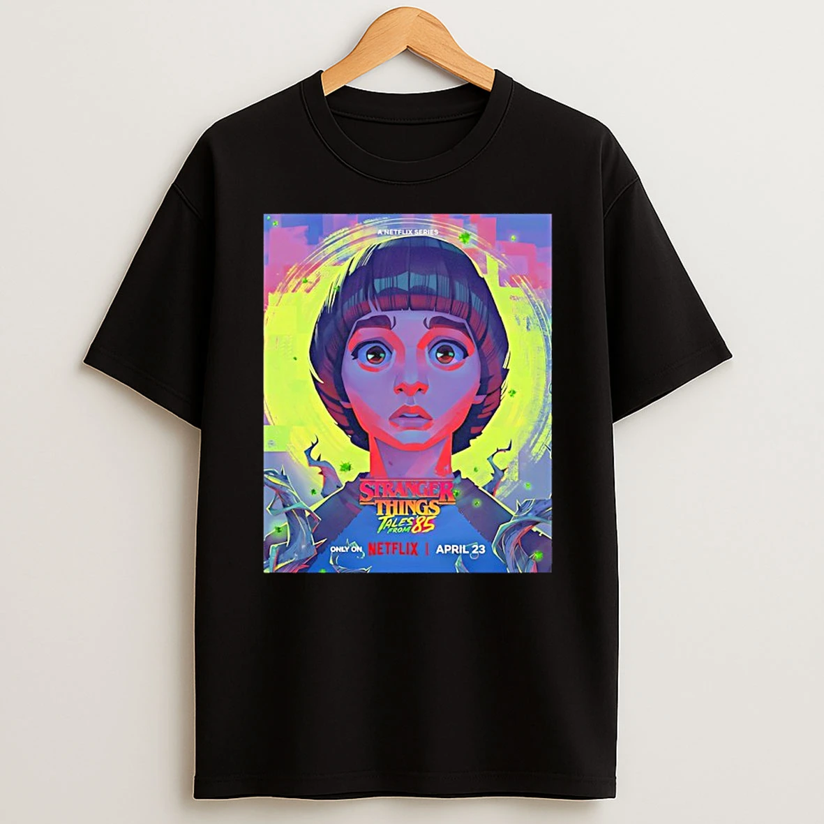 Will Byers Character Stranger Things Tales From 85 Premieres April 23 2026 Shirts