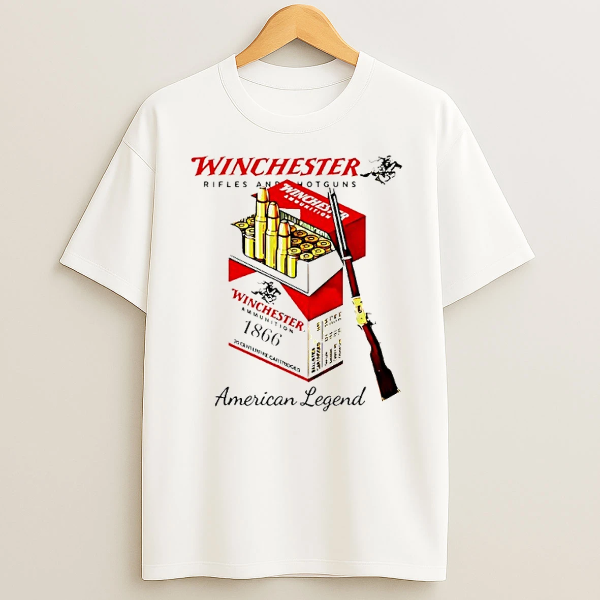 Winchester American Legend 1866 Ammo Box Graphic Shirts