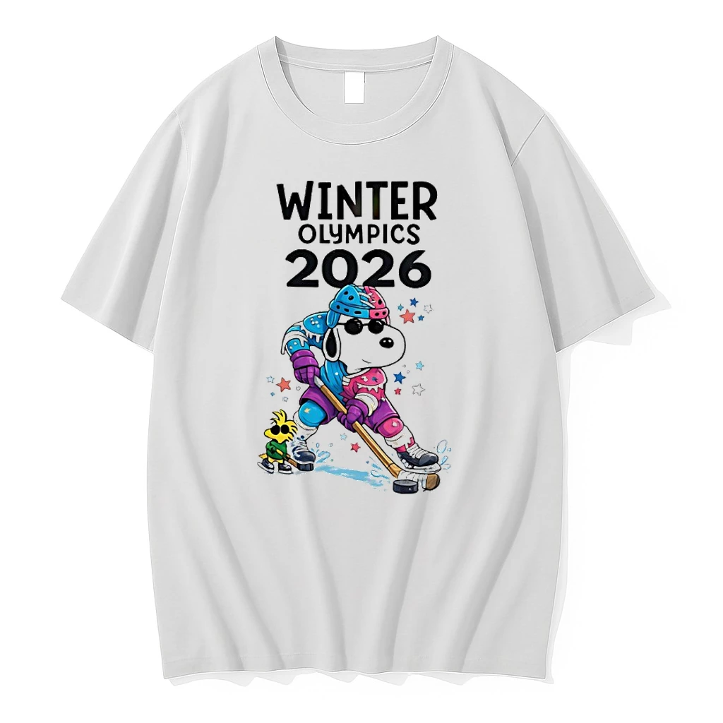Winter Olympics 2026 Milano Cortina Snoopy Shirts