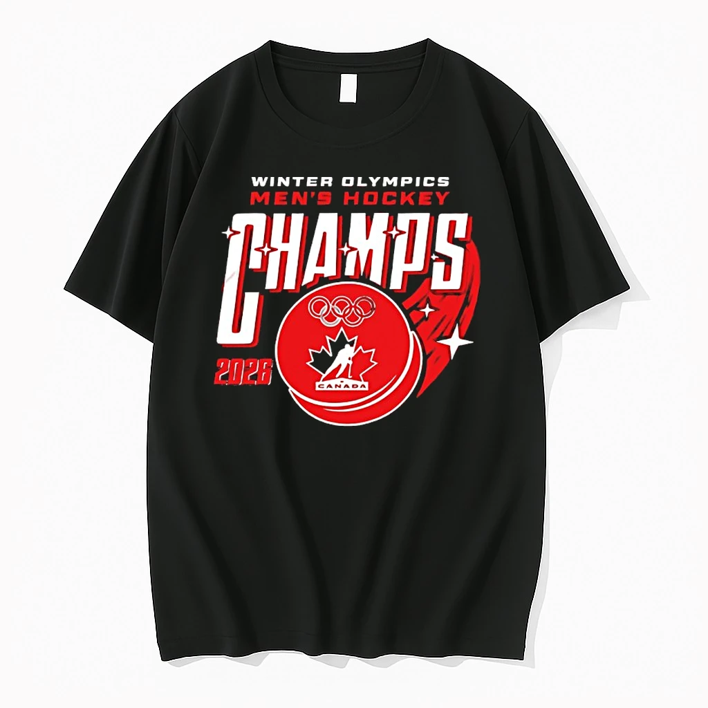 Winter Olympics Mens Hockey Canada Hockey Olympic Champions 2026 Shirts