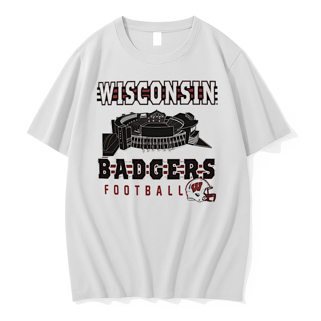 Wisconsin Badgers Camp Randall Stadium Helmet Shirts