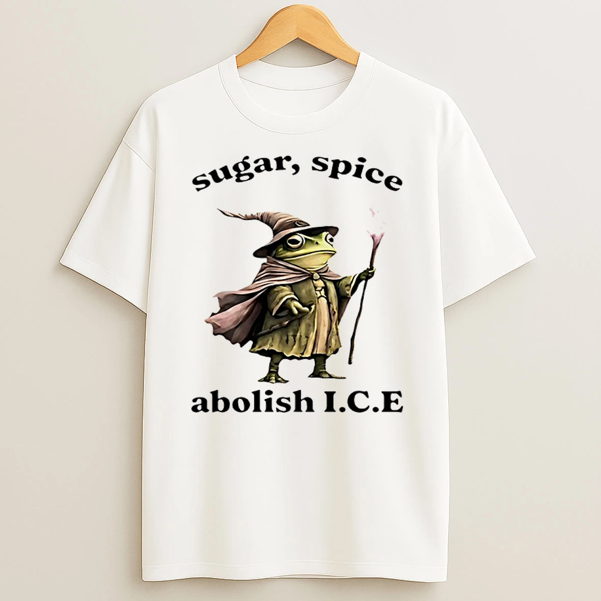 Wizard Frog Sugar Spice Abolish Ice 2026 Shirts