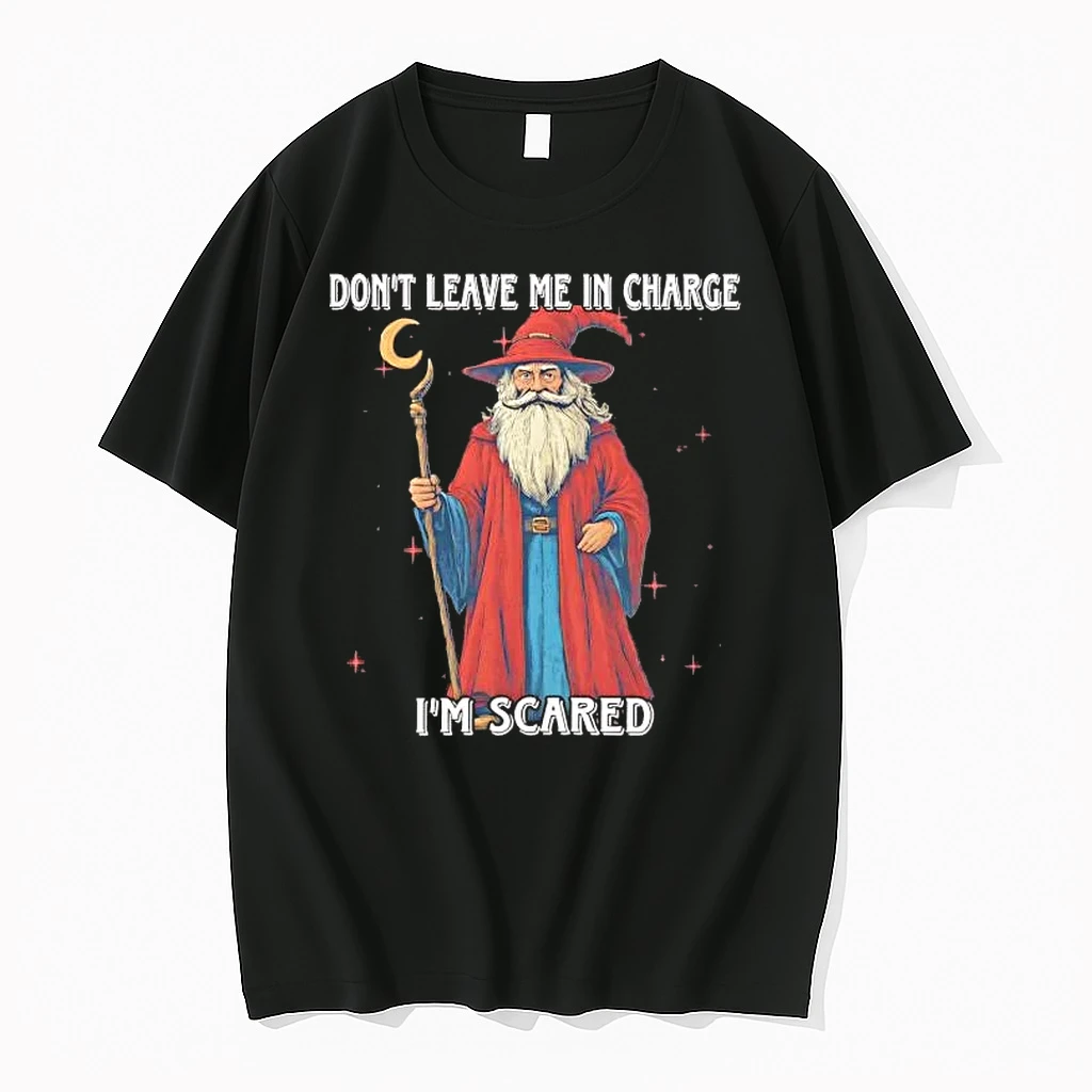 Wizard Dont Leave Me In Charge Im Scared Shirts