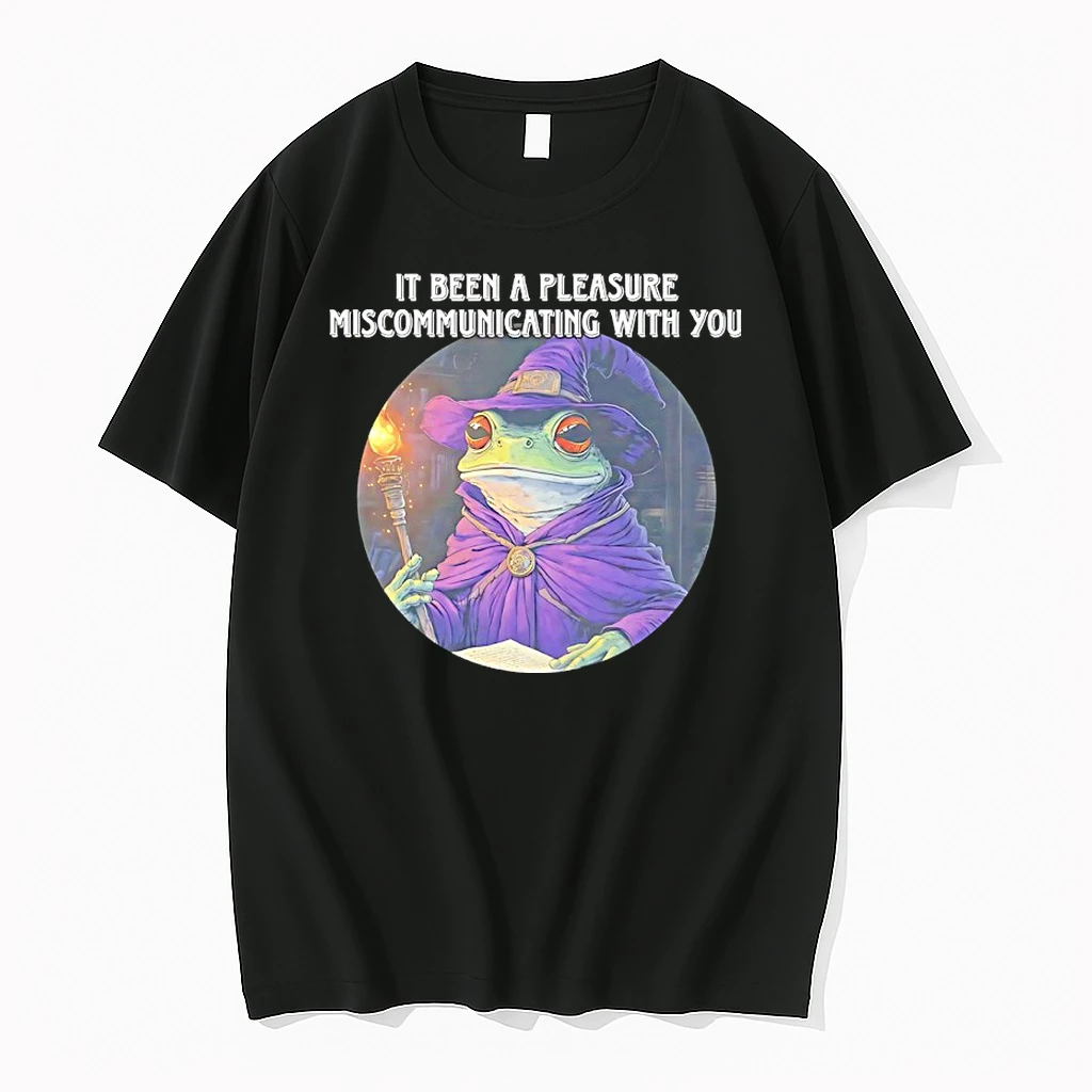 Wizard Frog Its Been A Pleasure Miscommunicating With You Shirts