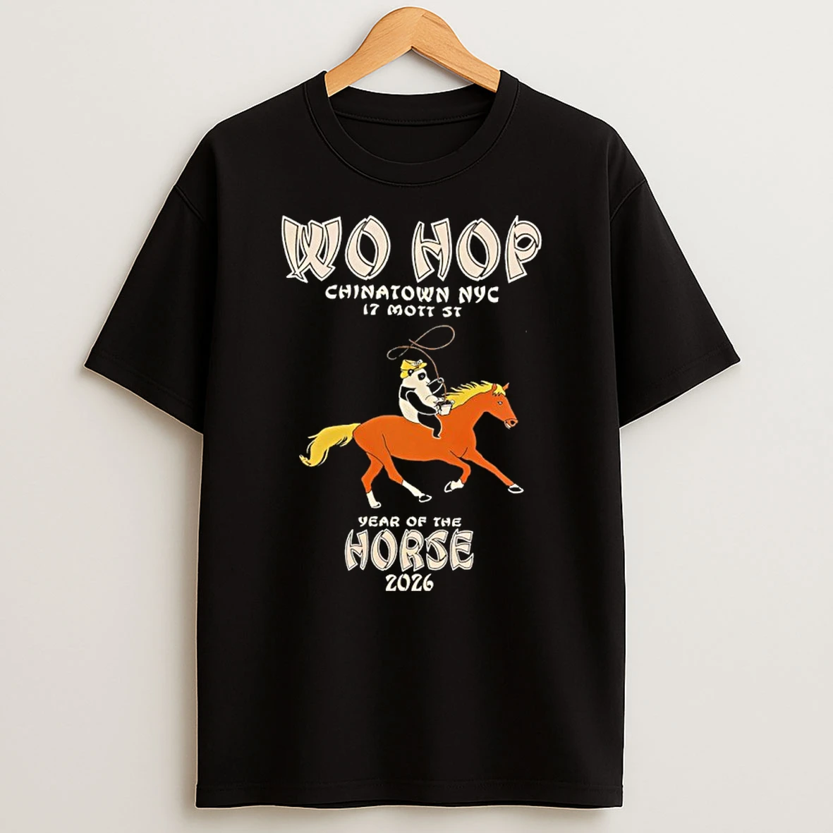 Wo Hop Chinatown Nyc 2026 Year Of The Horse Shirts