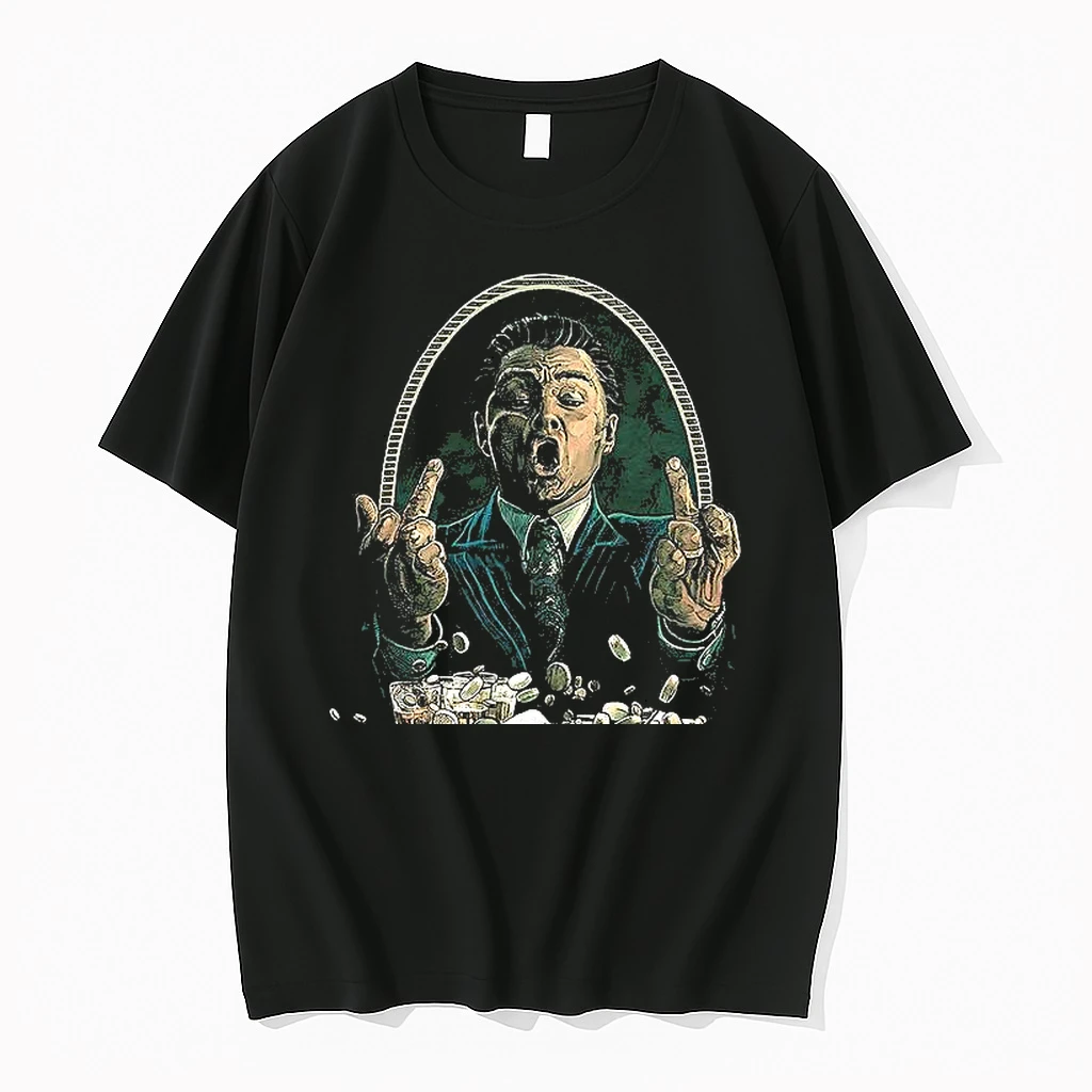 Wolfie Dicaprio Middle Finger The Wolf Of Wall Street Woman Shirts