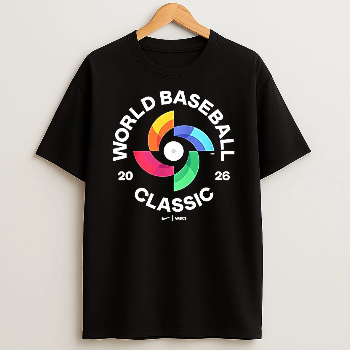 World Baseball Classic Logo 2026 Woman Shirts