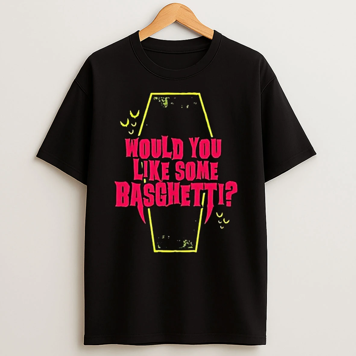 Would You Like Some Basghetti Vampire Coffin Bat Halloween Shirts