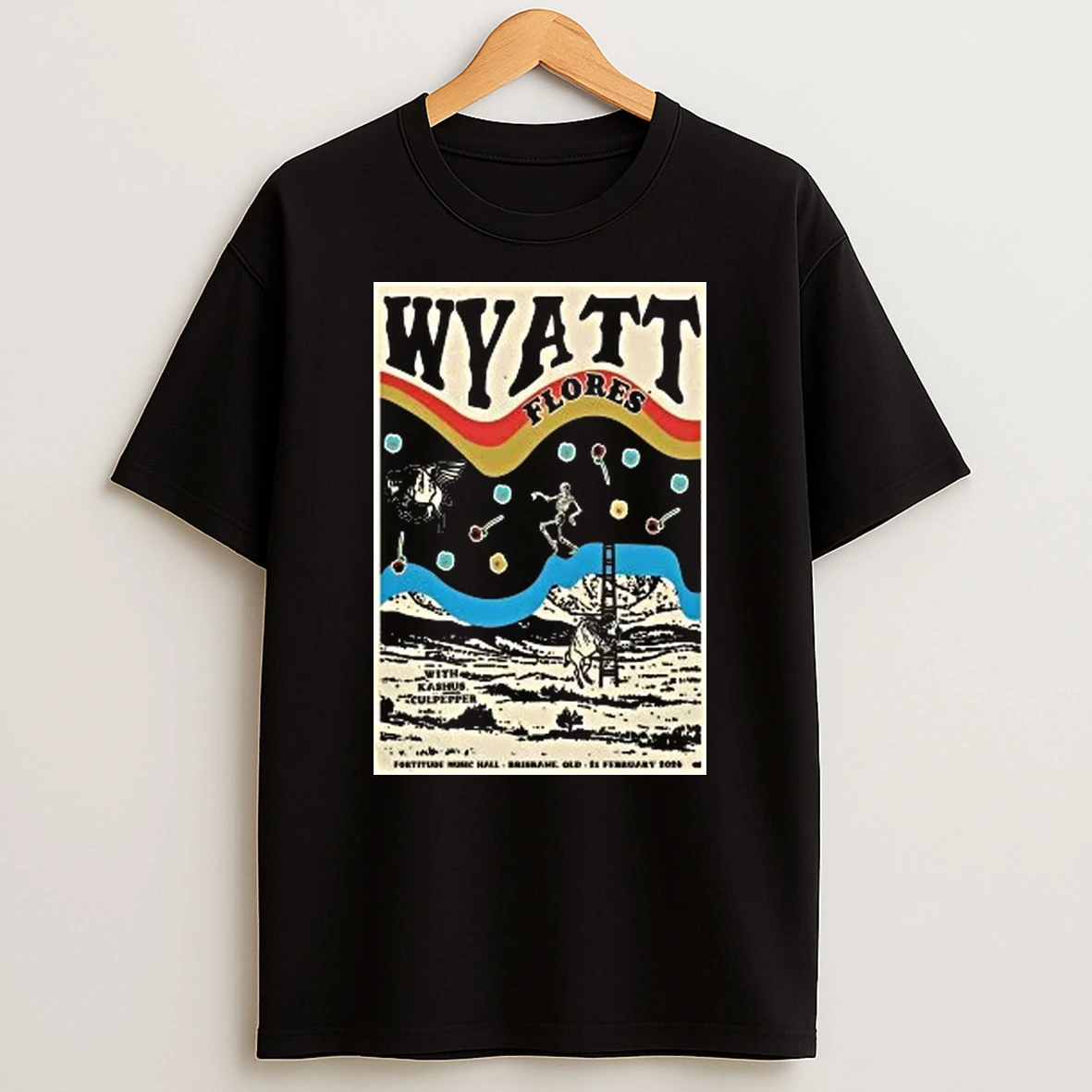 Wyatt Flores Feb 21 2026 Brisbane Old Shirts