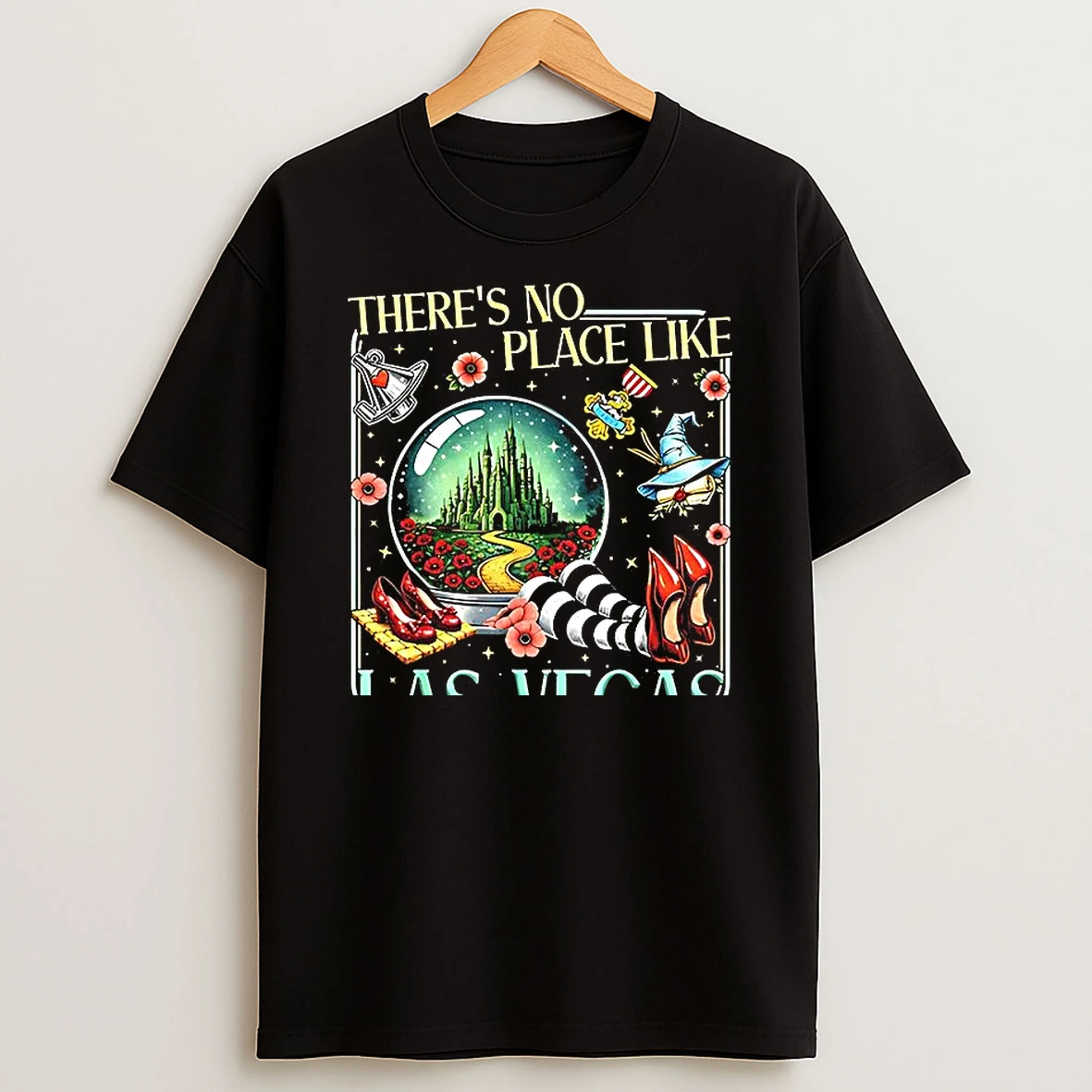 Yellow Brick Road Wicked Off To See Wizard Of Oz Theres No Place Like Las Vegas Woman Shirts