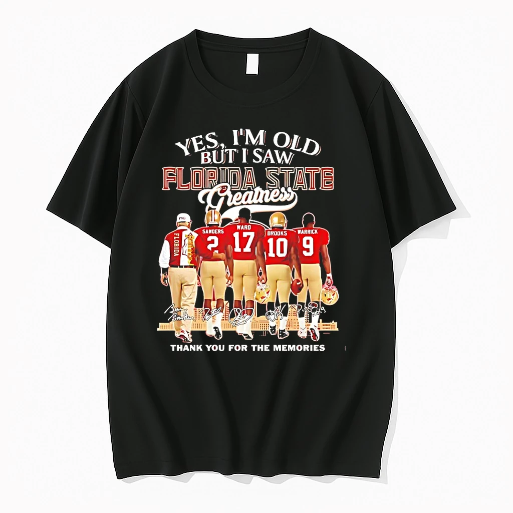 Yes Im Old But I Saw Florida State Seminoles Greatness Thank You For The Memories Shirts
