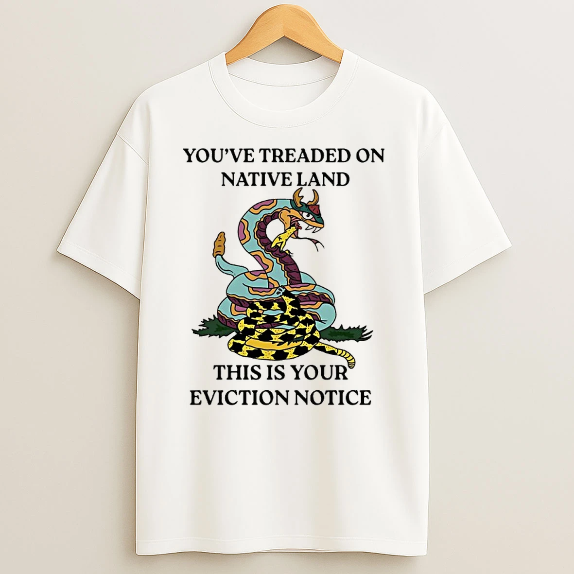 Youve Treated On Nativeland This Is Your Eviction Notice Shirts