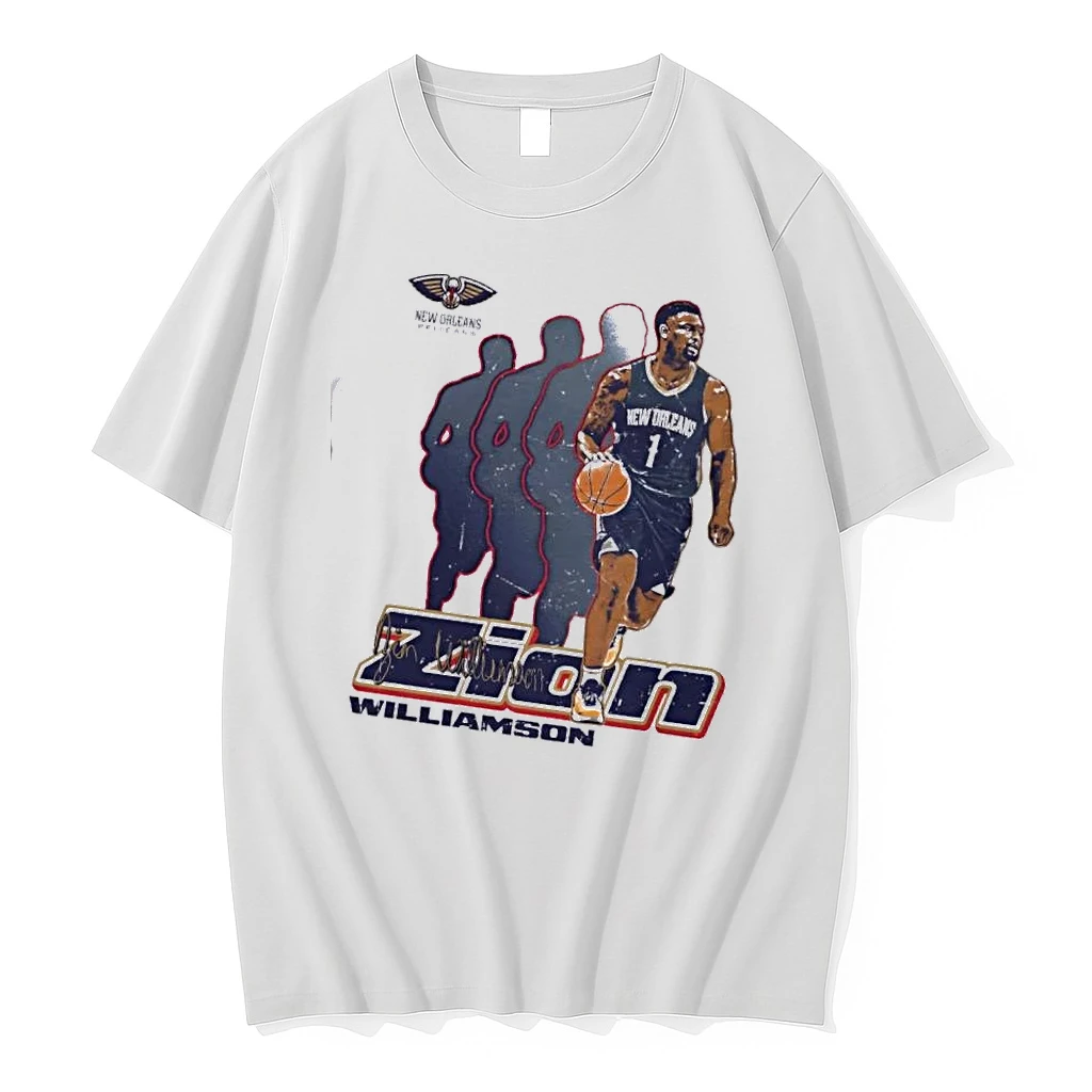 Zion Williamson 1 New Orleans Pelicans Retro Signature Shirts