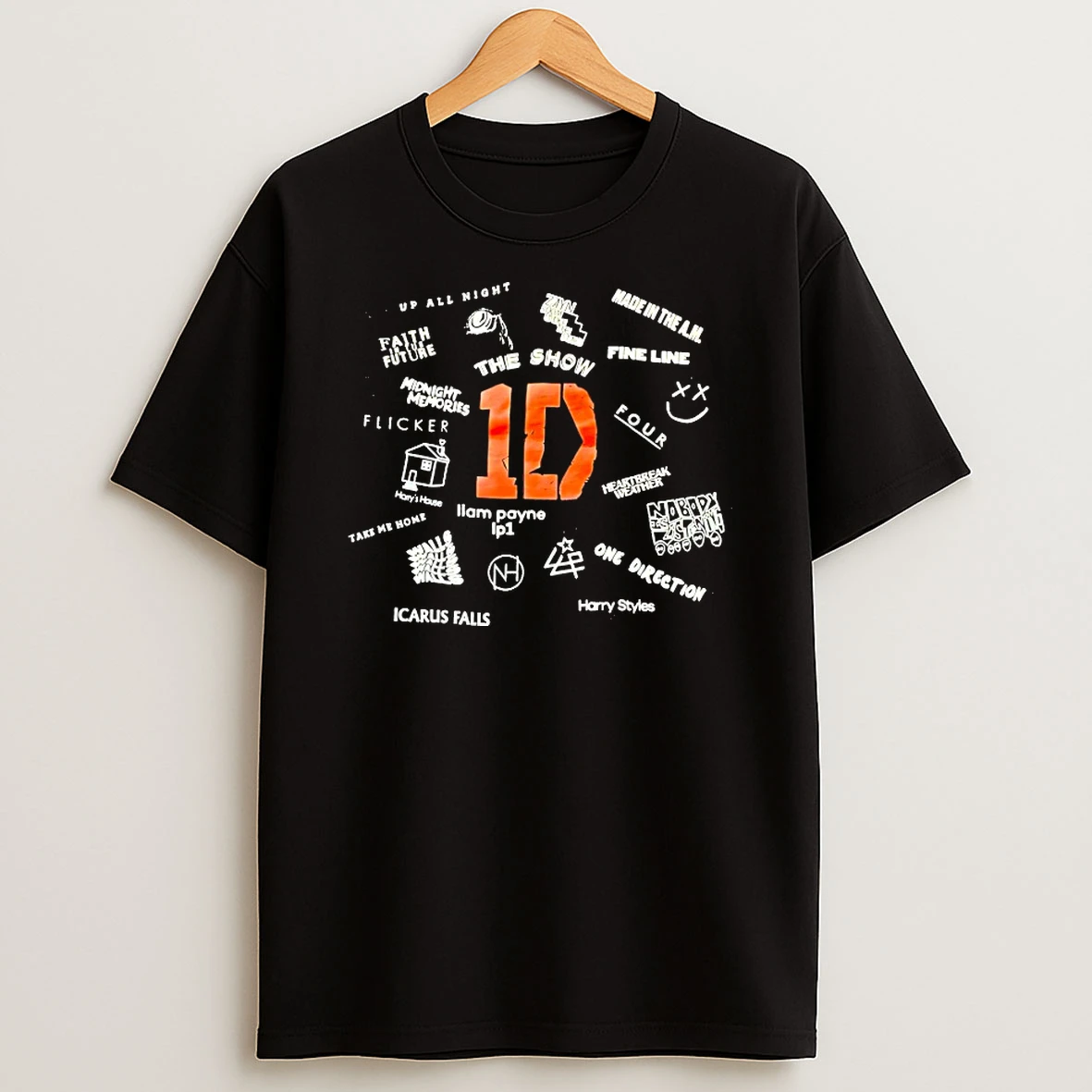1 D The Show Up All Night Made In The Am Fine Line Shirts