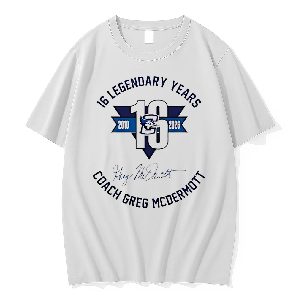 16 Legendary Years 2010 2026 Coach Greg Mcdermott Signature Shirts