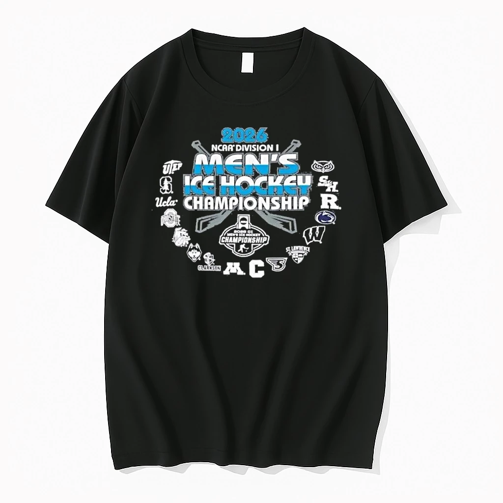 16 Teams 2026 Ncaa Di Mens Ice Hockey Regionals Shirts