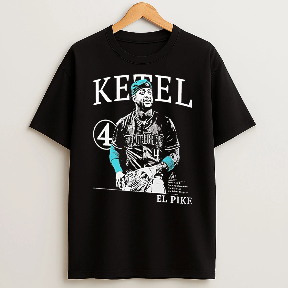 2026 Arizona Diamondbacks Ketel Marte El Pike Shirts