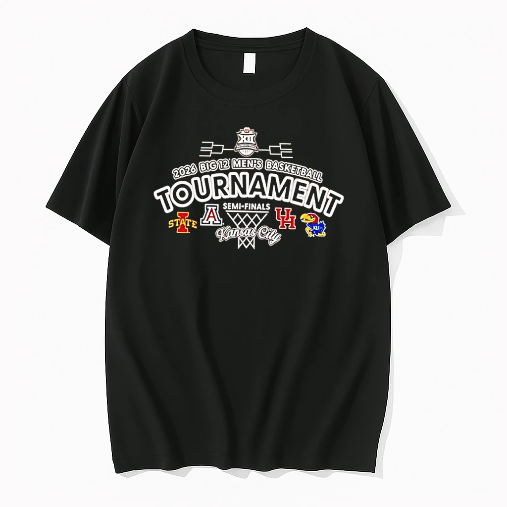 2026 Big 12 Mens Basketball Tournament Semifinal Shirts