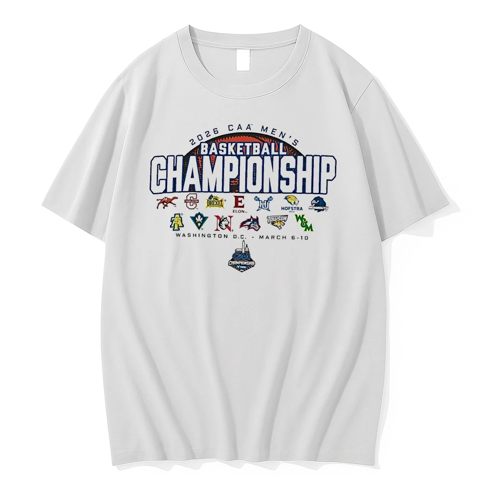 2026 Caa Mens Basketball Championship Washington D C March 6 10 2026 Shirts