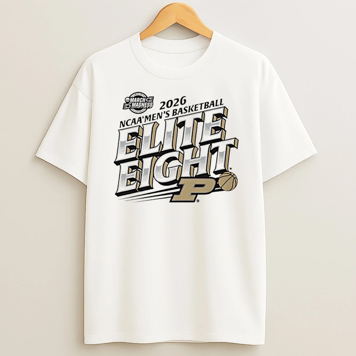 2026 Elite Eight March Madness Purdue Boilermakers Ncaa Mens Basketball Shirts