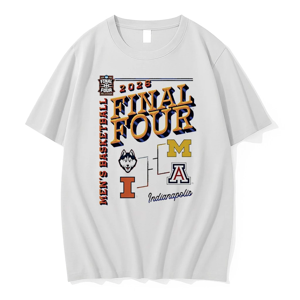 2026 Final Four Bracket Mens Basketball Logos Shirts