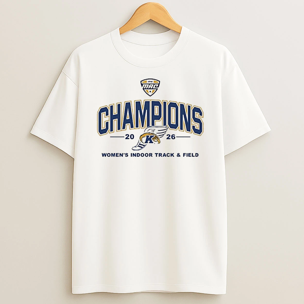 2026 Kent State Golden Flashes Womens Indoor Track And Field Mac Champions Shirts