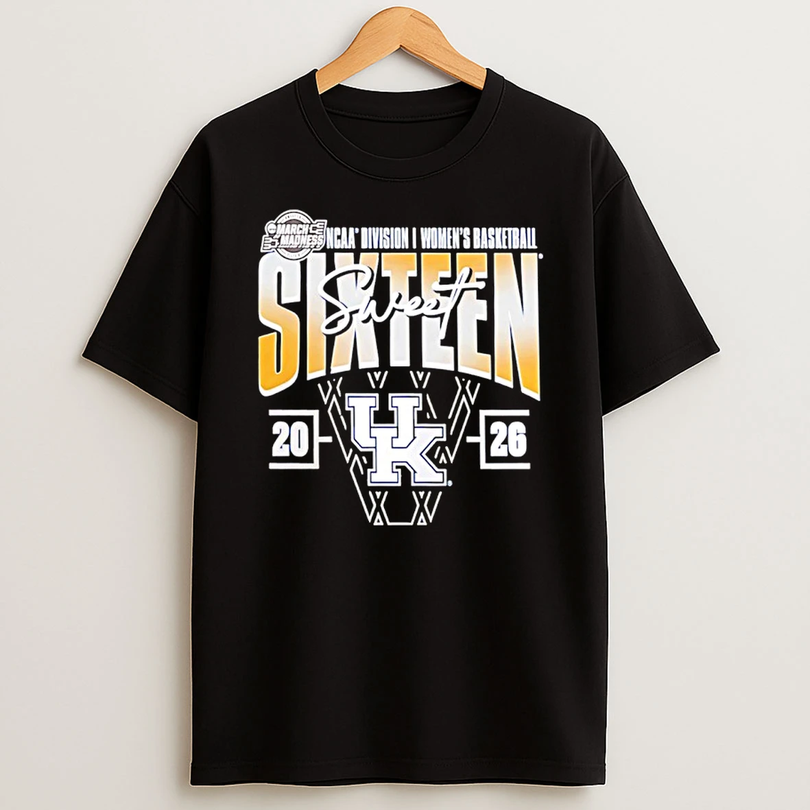 2026 March Madness Sweet 16 Kentucky Wildcats Ncaa Womens Basketball Tournament Shirts