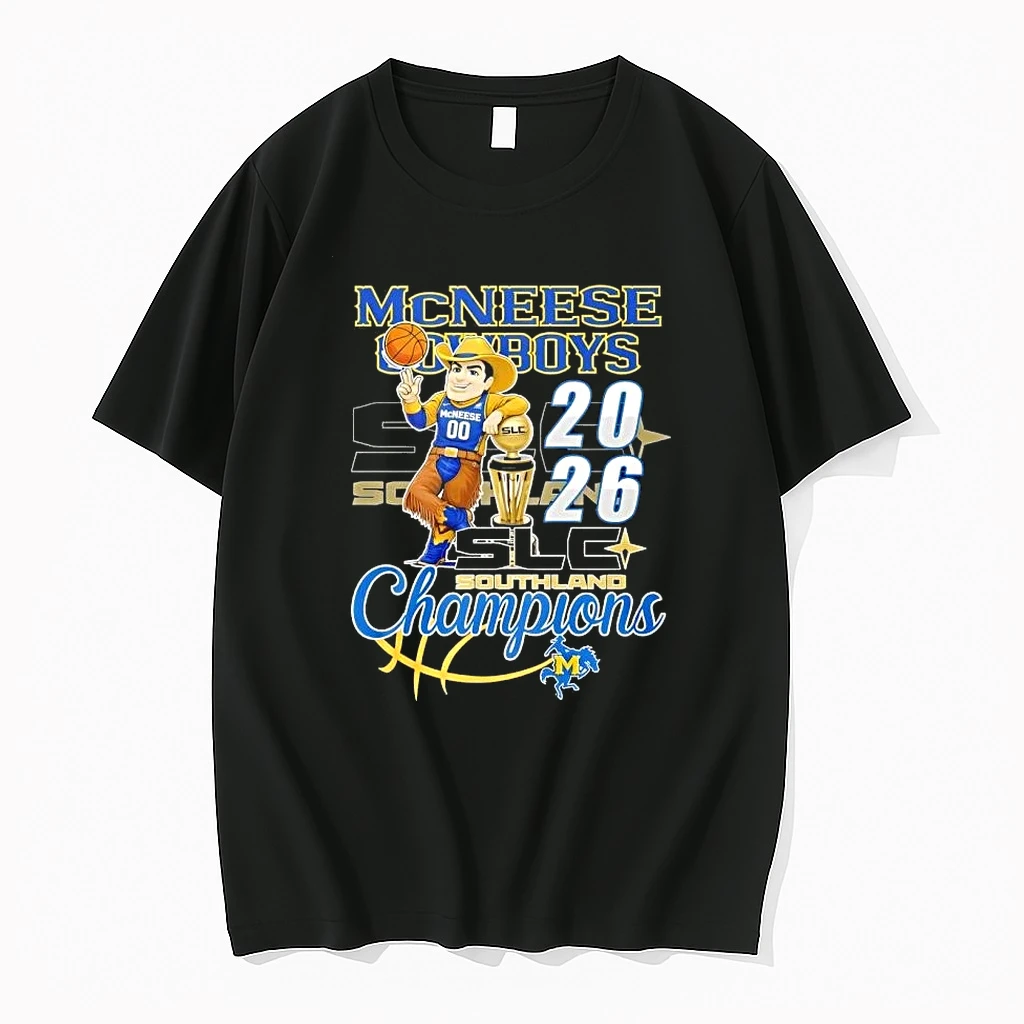 2026 Mcneese Cowboys Slc Southland Champions Shirts