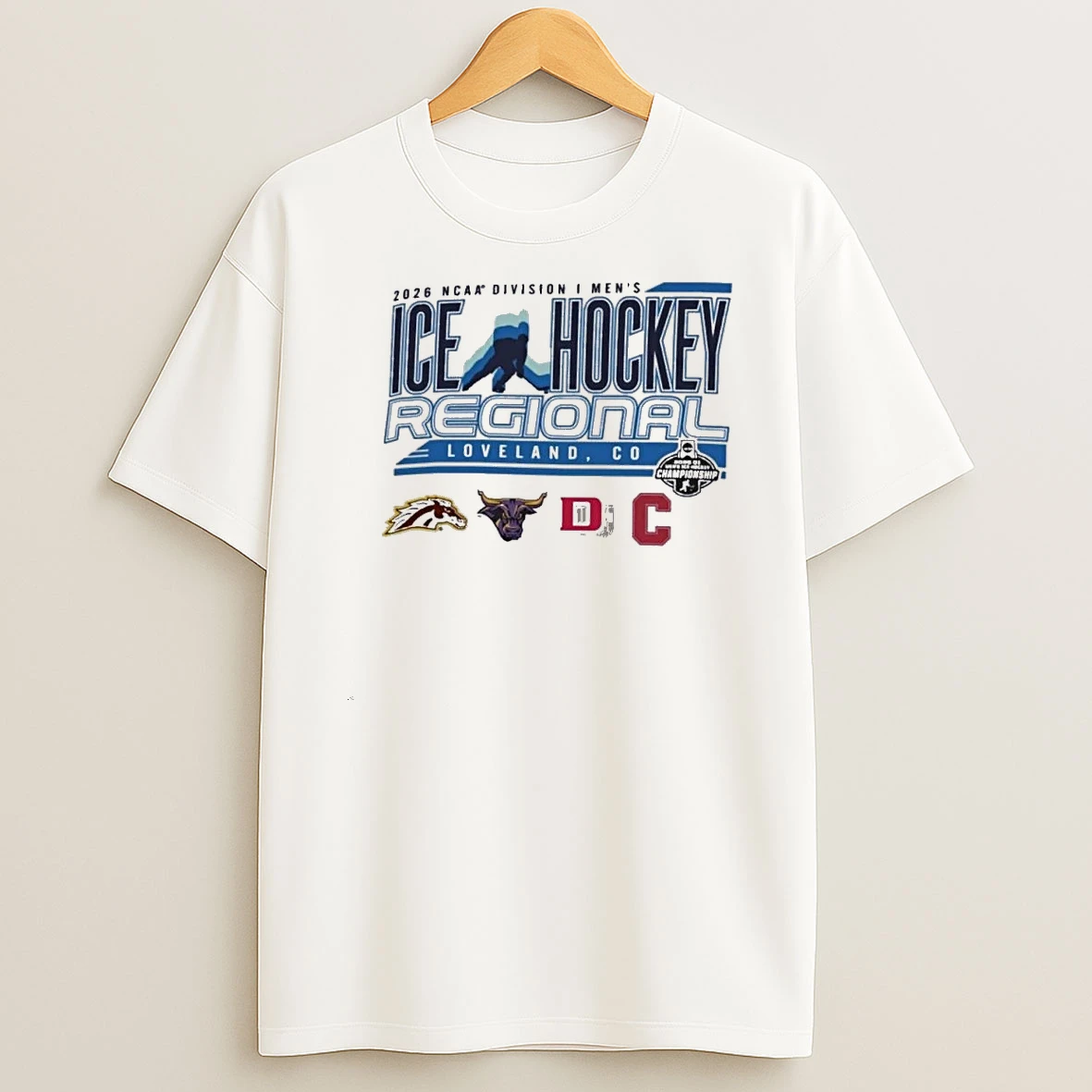 2026 Ncaa Di Mens Ice Hockey Regional Loveland Co Shirts