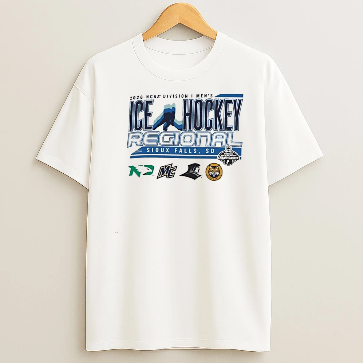 2026 Ncaa Division I Mens Ice Hockey Regional Sioux Falls Sd Shirts
