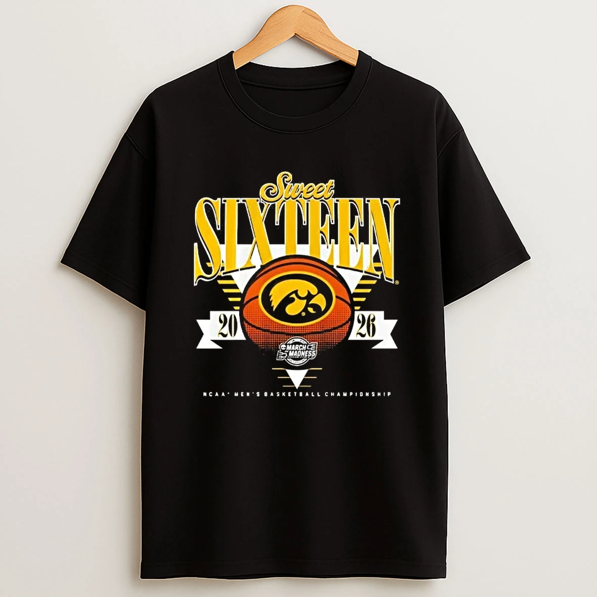 2026 Ncaa Mens Basketball Championship Sweet Sixteen Iowa Hawkeyes Shirts