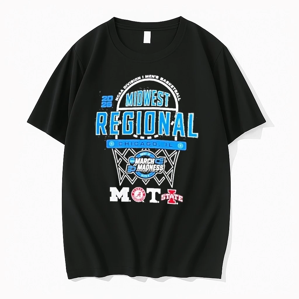 2026 Ncaa Mens Basketball Midwest Regional Chicago Il Shirts