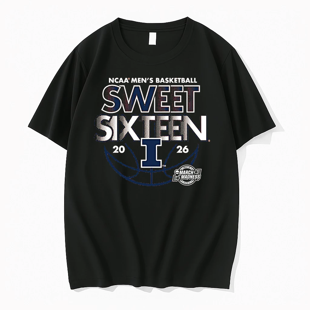 2026 Ncaa Mens Basketball Sweet Sixteen Illinois Fighting Illini Shirts