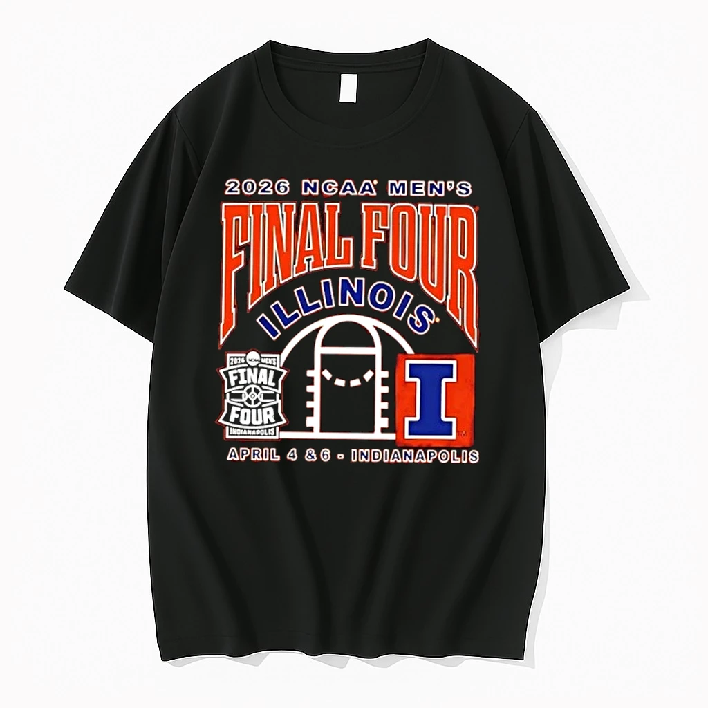 2026 Ncaa Mens Final Four Illinois Fighting Illini Indianapolis Logo By Gamedayspirit Shirts