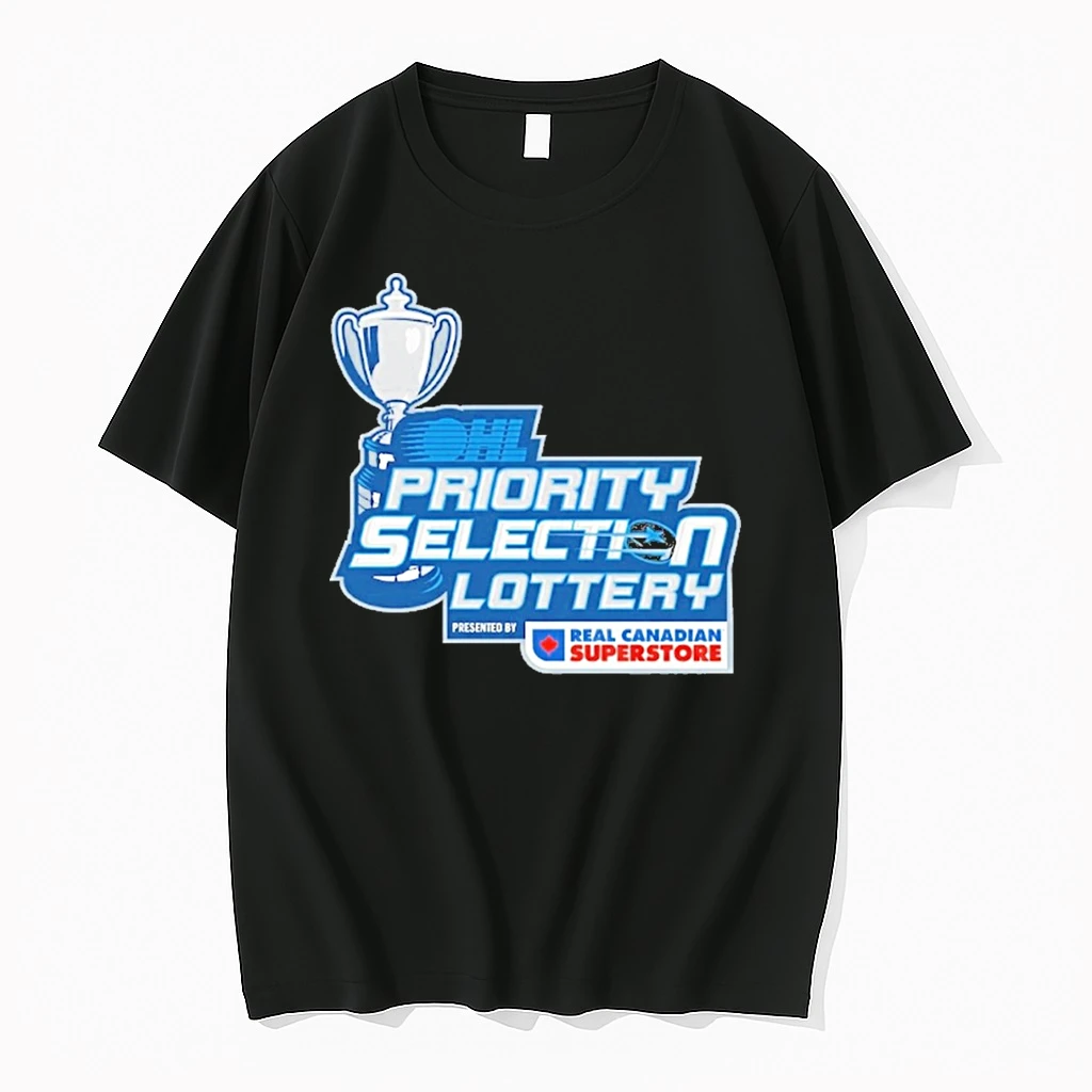 2026 Ohl Priority Selection Lottery Presented By Real Canadian Superstore Logo Shirts